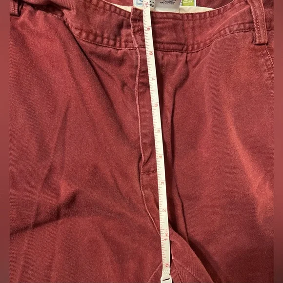 Vintage Old Navy Women’s Size 16 Red Pants Low Rise Wide Leg - Picture 15 of 15
